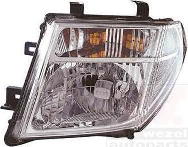 Van Wezel 3378961 основная фара на NISSAN NAVARA (D40)