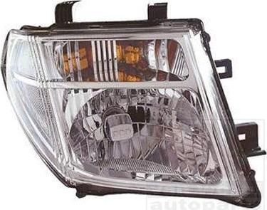 Van Wezel 3378962 основная фара на NISSAN NAVARA (D40)