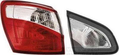Van Wezel 3389921 задний фонарь на NISSAN QASHQAI / QASHQAI +2 (J10, JJ10)