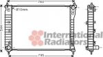 Van Wezel 37002435 радиатор, охлаждение двигателя на CHEVROLET CAPTIVA (C100, C140)