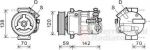Van Wezel 3700K579 компрессор, кондиционер на OPEL INSIGNIA