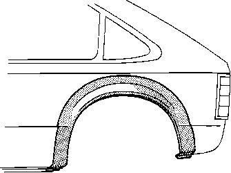 Van Wezel 3727145 боковина на OPEL KADETT D (31_-34_, 41_-44_)