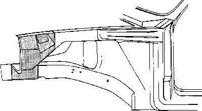 Van Wezel 3727357 внутренняя часть крыла на OPEL KADETT D (31_-34_, 41_-44_)