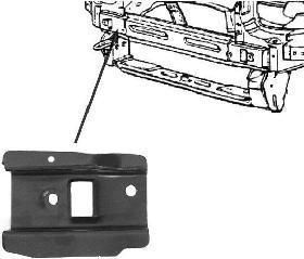 Van Wezel 3734624 облицовка передка на OPEL ASTRA F Наклонная задняя часть (53_, 54_, 58_, 59_)