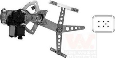 Van Wezel 3742261 подъемное устройство для окон на OPEL ASTRA G универсал (F35_)