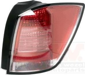 Van Wezel 3745936U задний фонарь на OPEL ASTRA H универсал (L35)