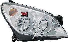 Van Wezel 3745964 основная фара на OPEL ASTRA H (L48)