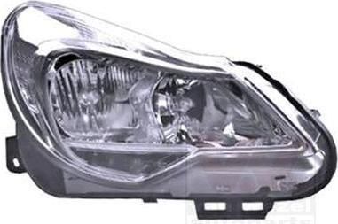 Van Wezel 3752962 основная фара на OPEL CORSA D