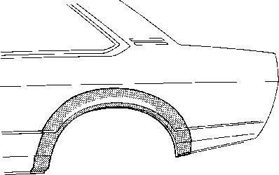 Van Wezel 3757146 боковина на OPEL ASCONA B (81_, 86_, 87_, 88_)