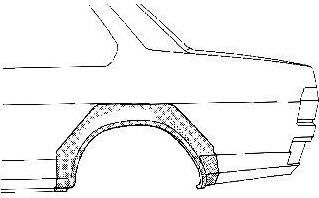 Van Wezel 3771145 боковина на OPEL CORSA A TR (91_, 92_, 96_, 97_)