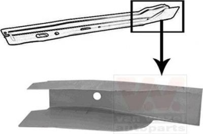 Van Wezel 3776325 лонжерон на OPEL CORSA B (73_, 78_, 79_)