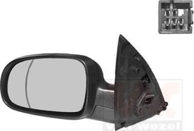Van Wezel 3777807 наружное зеркало на OPEL CORSA C (F08, F68)