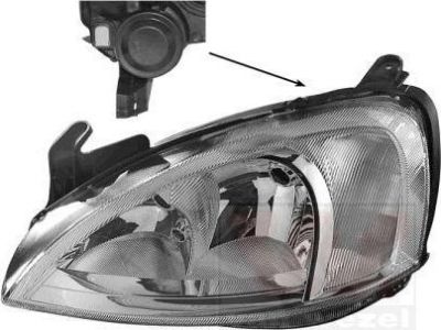 Van Wezel 3779961 основная фара на OPEL CORSA C фургон (F08, W5L)