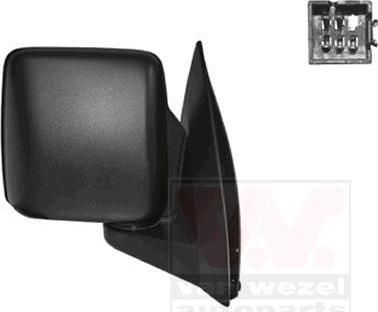 Van Wezel 3789808 наружное зеркало на OPEL COMBO Tour