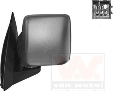 Van Wezel 3789817 наружное зеркало на OPEL COMBO Tour