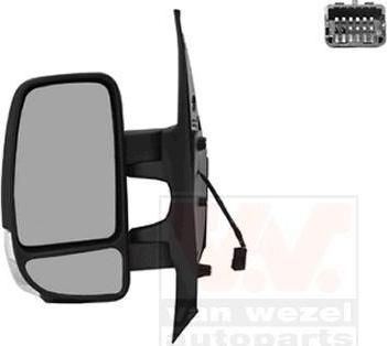 Van Wezel 3799801 наружное зеркало на OPEL MOVANO B фургон