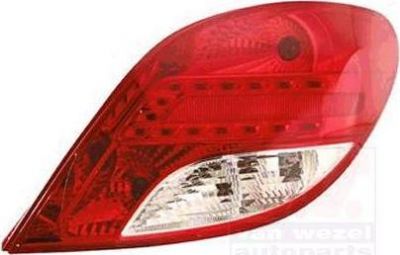 Van Wezel 4029934 задний фонарь на PEUGEOT 207 (WA_, WC_)