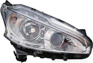 Van Wezel 4034964 основная фара на PEUGEOT 208