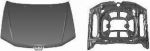 Van Wezel 4038660 капот двигателя на PEUGEOT 306 (7B, N3, N5)