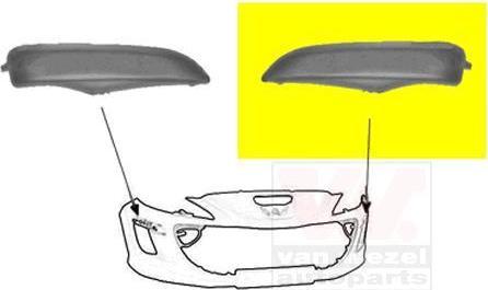Van Wezel 4042585 облицовка, бампер на PEUGEOT 308 CC