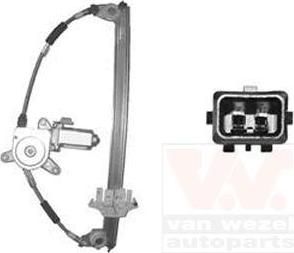 Van Wezel 4047263 подъемное устройство для окон на PEUGEOT 406 Break (8E/F)