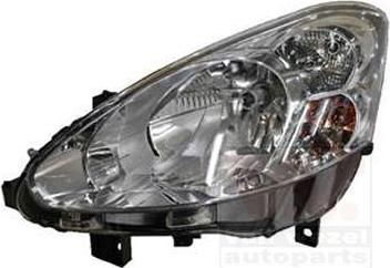 Van Wezel 4059962V основная фара на PEUGEOT PARTNER фургон