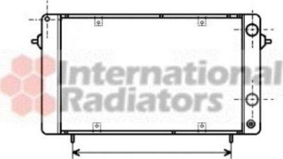 Van Wezel 43002050 радиатор, охлаждение двигателя на RENAULT 25 (B29_)
