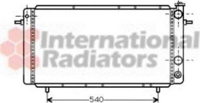 Van Wezel 43002052 радиатор, охлаждение двигателя на RENAULT 25 (B29_)
