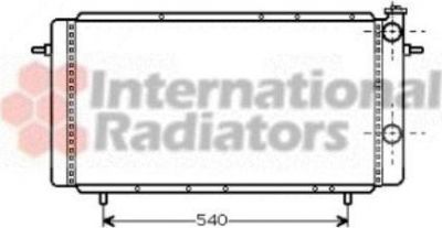Van Wezel 43002160 радиатор, охлаждение двигателя на RENAULT 25 (B29_)
