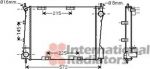 Van Wezel 43002371 радиатор, охлаждение двигателя на RENAULT CLIO III (BR0/1, CR0/1)