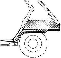 Van Wezel 4337147 боковина на RENAULT CLIO I (B/C57_, 5/357_)