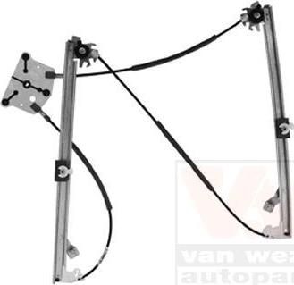 Van Wezel 4356261 подъемное устройство для окон на RENAULT LAGUNA III Grandtour (KT0/1)