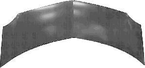 Van Wezel 4366660 капот двигателя на RENAULT MODUS / GRAND MODUS (F/JP0_)