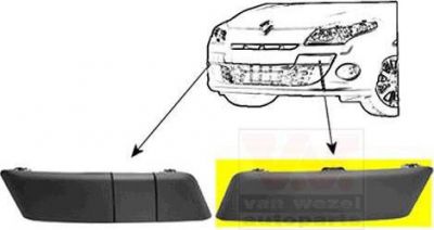 Van Wezel 4377581 облицовка, бампер на RENAULT MEGANE III Grandtour (KZ0/1)