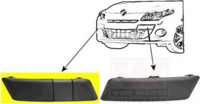 Van Wezel 4377582 облицовка, бампер на RENAULT MEGANE III Grandtour (KZ0/1)