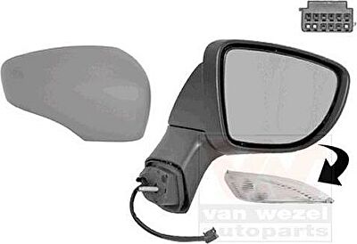 Van Wezel 4386808 наружное зеркало на RENAULT CAPTUR