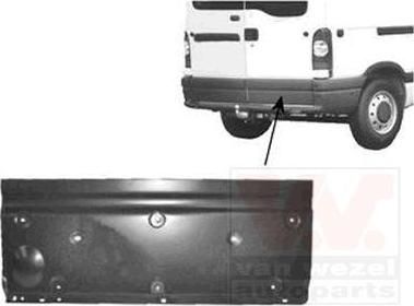 Van Wezel 4387150 задняя дверь на OPEL MOVANO Combi (J9)