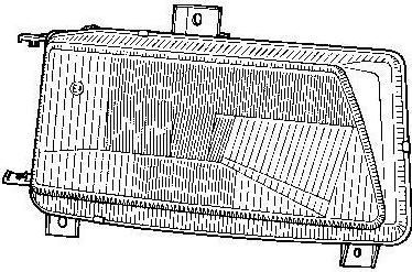 Van Wezel 4912941 основная фара на SEAT INCA (6K9)