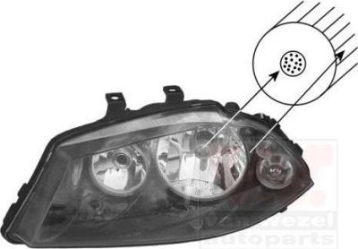 Van Wezel 4917964 основная фара на SEAT CORDOBA (6L2)