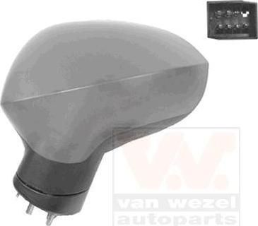 Van Wezel 4919817 наружное зеркало на SEAT IBIZA V ST (6J8, 6P8)