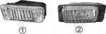 Van Wezel 4932998 противотуманная фара на SEAT TOLEDO I (1L)