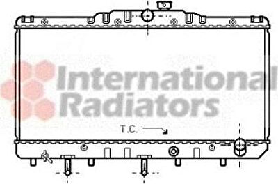 Van Wezel 53002080 радиатор, охлаждение двигателя на TOYOTA COROLLA (_E9_)