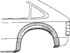 Van Wezel 5321146 боковина на TOYOTA STARLET (_P7_)