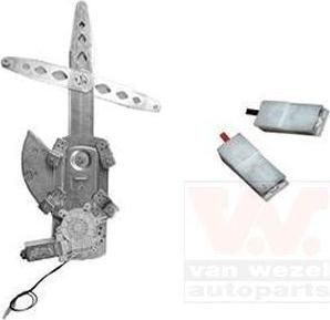 Van Wezel 5430261 подъемное устройство для окон на TOYOTA YARIS (SCP1_, NLP1_, NCP1_)