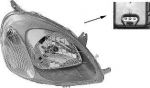 Van Wezel 5430963 основная фара на TOYOTA YARIS (SCP1_, NLP1_, NCP1_)