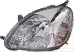 Van Wezel 5430965V основная фара на TOYOTA YARIS (SCP1_, NLP1_, NCP1_)