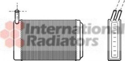 Van Wezel 58006061 теплообменник, отопление салона на AUDI 80 (81, 85, B2)
