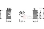 Van Wezel 5800D065 осушитель, кондиционер на SEAT TOLEDO I (1L)
