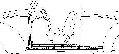 Van Wezel 5801.06 накладка порога на VW KAEFER кабрио (15)