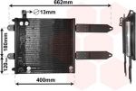 Van Wezel 58015178 конденсатор, кондиционер на VW LUPO (6X1, 6E1)
